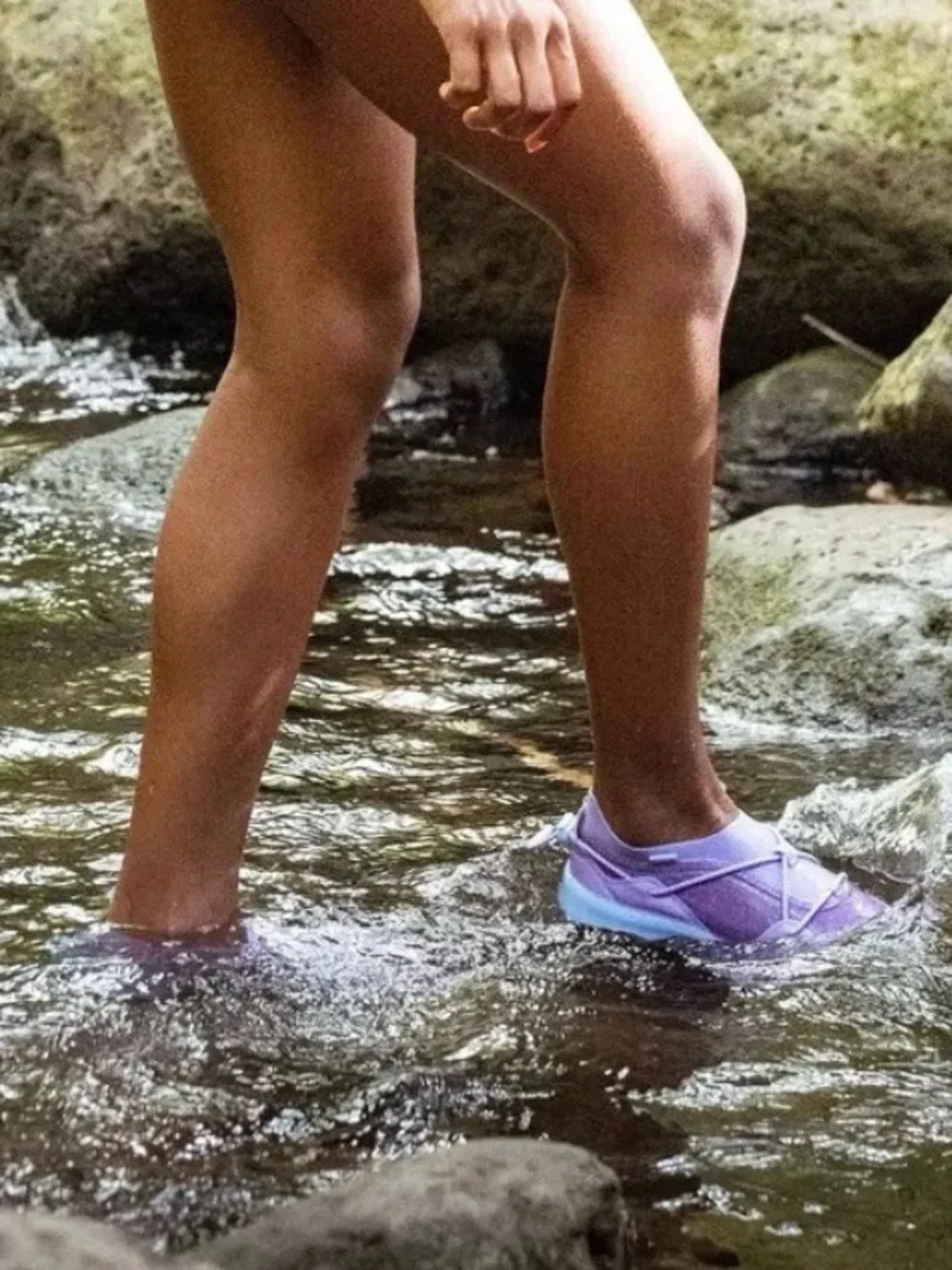 Girls Shoes Speedo Water Shoes Junior WaterTrek - Lilac/Hawaiian Breeze L(4/5)